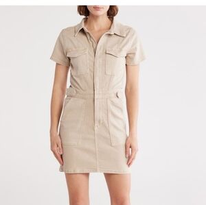 18. NWT Good American Fit for Success Denim Utility Dress